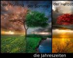 Aihe saksan kielestä - Jahreszeiten Kuinka lukea ja äännetään ilmaisu autumn kielellä saksa