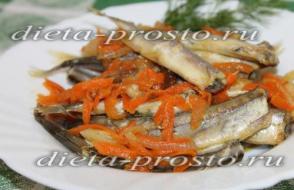 Stewed capelin How to cook capelin in a frying pan with mayonnaise