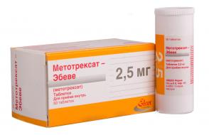 Methotrexate: instructions for use of tablets and solution